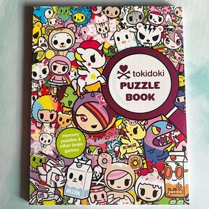NEW Tokidoki Colorful Puzzle Book Memory Puzzles and Brain Games from 2021